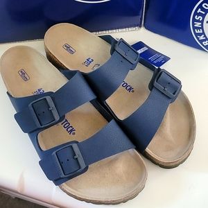 Birkenstocks Arizona 42R Desert Soil Blue